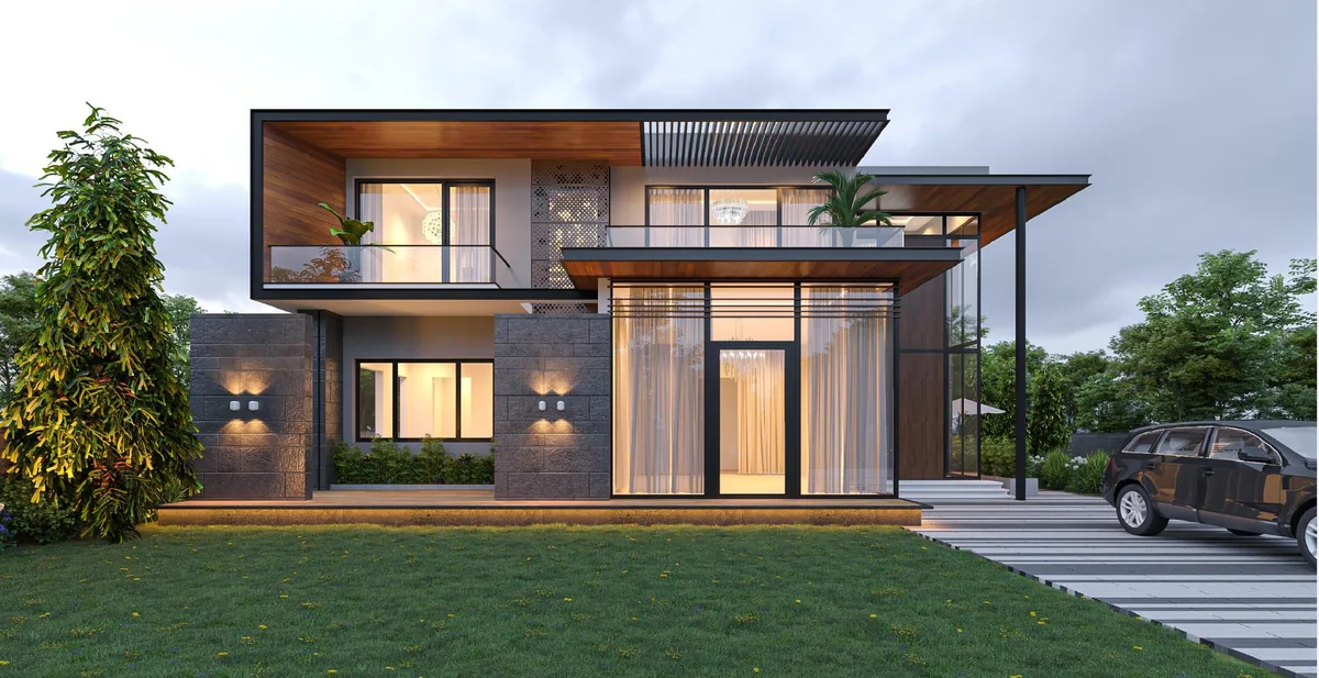 Artist’s impression of Forest Lane, an independent residence at Chattarpur, New Delhi