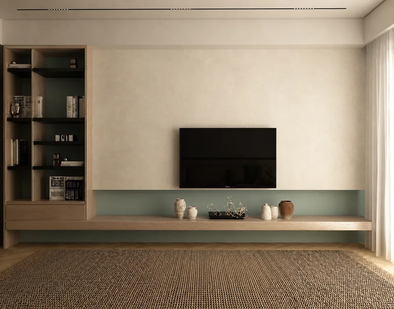 Indicative lounge styling: seating arranged toward an outdoor terrace